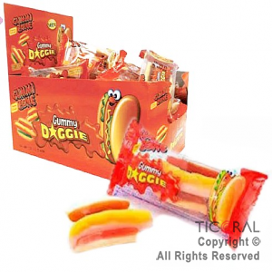 GOLO GOMA GOMITAS GUMMI ZONE DOGGIE PANCHO 9 GRS X 24 UNIDADES x 1